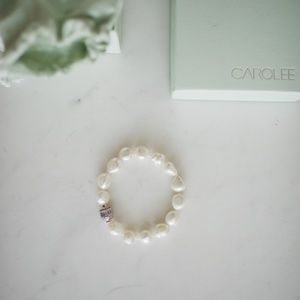 Carolee FRESHWATER PEARL 6MM SINGLE ROW BRACELET